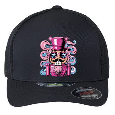 Funny Nutcracker Whats Crackin Christmas Celebration Flexfit Unipanel Trucker Cap