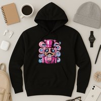 Funny Nutcracker Whats Crackin Christmas Celebration Hoodie