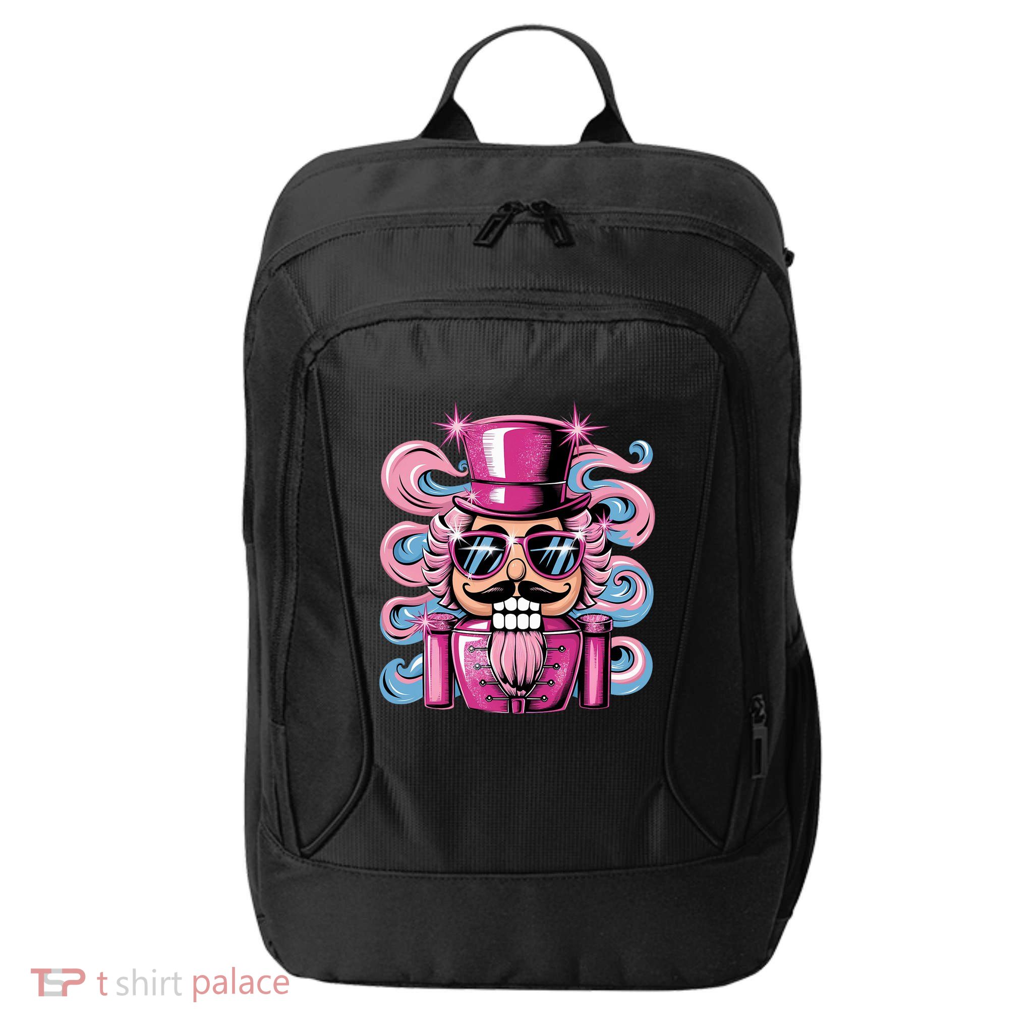 Funny Nutcracker Whats Crackin Christmas Celebration City Backpack