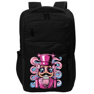 Funny Nutcracker Whats Crackin Christmas Celebration Impact Tech Backpack