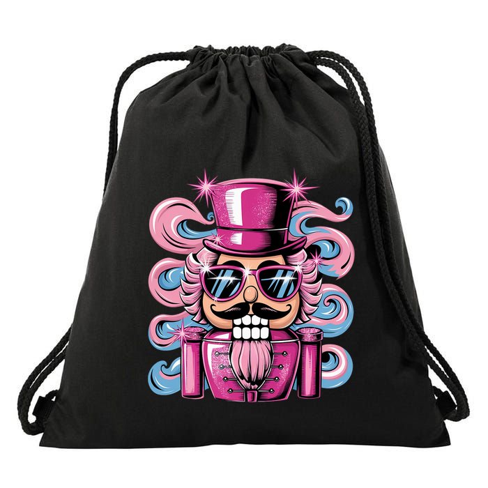 Funny Nutcracker Whats Crackin Christmas Celebration Drawstring Bag