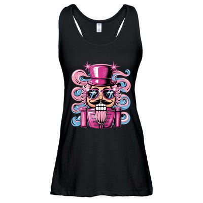 Funny Nutcracker Whats Crackin Christmas Celebration Ladies Essential Flowy Tank