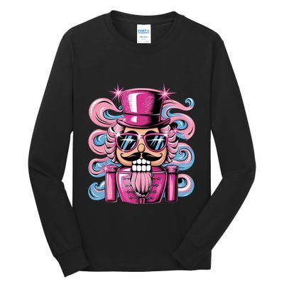Funny Nutcracker Whats Crackin Christmas Celebration Tall Long Sleeve T-Shirt