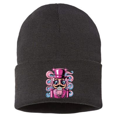 Funny Nutcracker Whats Crackin Christmas Celebration Sustainable Knit Beanie
