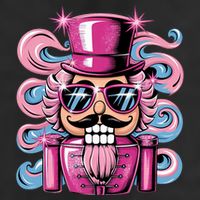 Funny Nutcracker Whats Crackin Christmas Celebration Trucker Hat