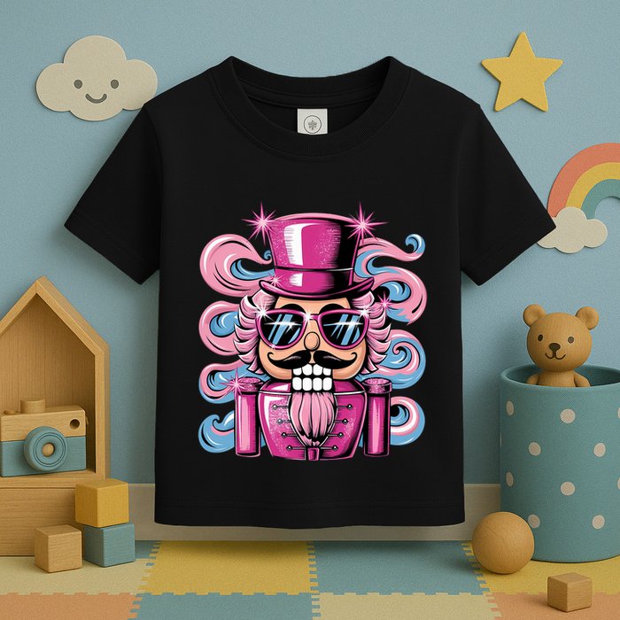 Funny Nutcracker Whats Crackin Christmas Celebration Toddler T-Shirt
