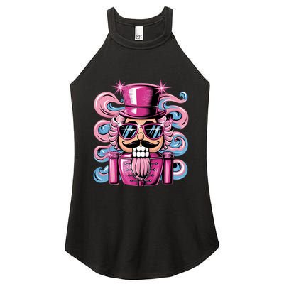 Funny Nutcracker Whats Crackin Christmas Celebration Women's Perfect Tri Rocker Tank