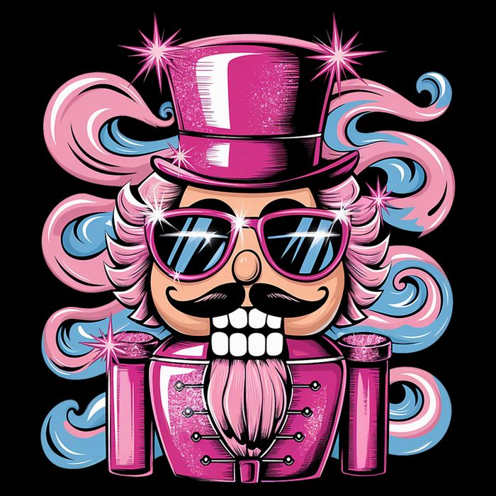 Funny Nutcracker Whats Crackin Christmas Celebration Women's V-Neck T-Shirt