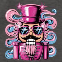 Funny Nutcracker Whats Crackin Christmas Celebration Vector Backpack