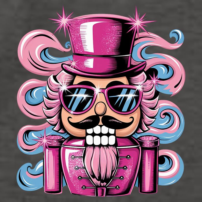 Funny Nutcracker Whats Crackin Christmas Celebration Vector Backpack