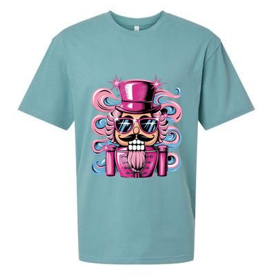 Funny Nutcracker Whats Crackin Christmas Celebration Sueded Cloud Jersey T-Shirt