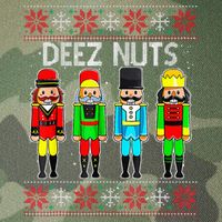Funny Nutcracker Xmas Gifts Cute Deez Nuts Ugly Christmas Legacy Tie Dye Trucker Hat