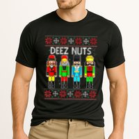 Funny Nutcracker Xmas Gifts Cute Deez Nuts Ugly Christmas Performance Shirt