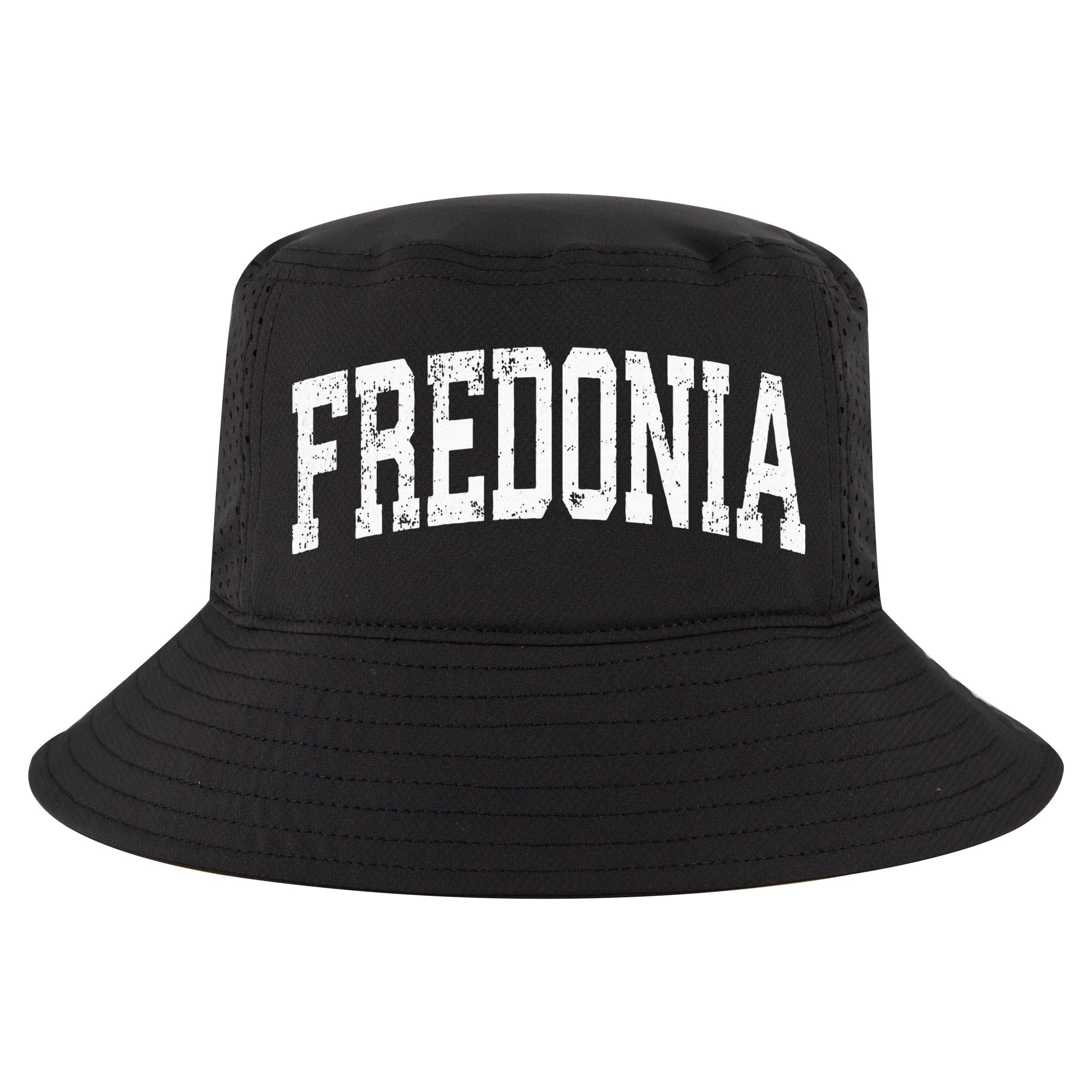 Fredonia New York Ny Vintage Athletic Sports Design Cool Comfort Performance Bucket Hat
