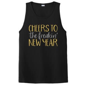 Funny New Years Eve For Funny Happy New Year Party PosiCharge Competitor Tank