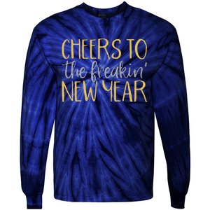 Funny New Years Eve For Funny Happy New Year Party Tie-Dye Long Sleeve Shirt