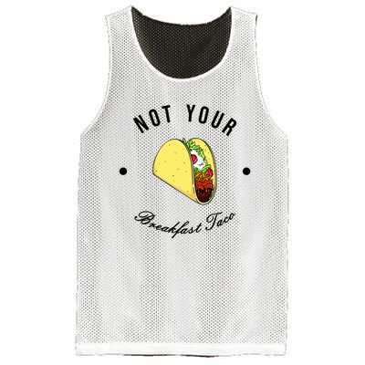 Funny Not Your Breakfast Taco Biden Rnc Jill Tacos Mesh Reversible Basketball Jersey Tank