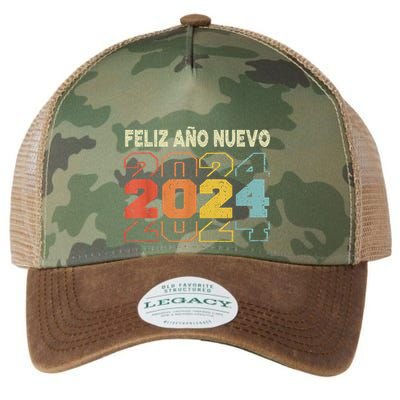 Feliz Navidad Y Prospero Ano Nuevo Legacy Tie Dye Trucker Hat