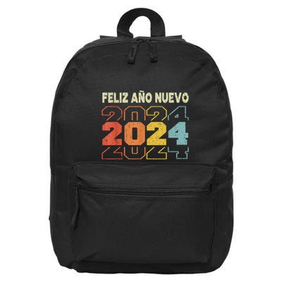 Feliz Navidad Y Prospero Ano Nuevo 16 in Basic Backpack