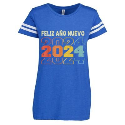 Feliz Navidad Y Prospero Ano Nuevo Enza Ladies Jersey Football T-Shirt