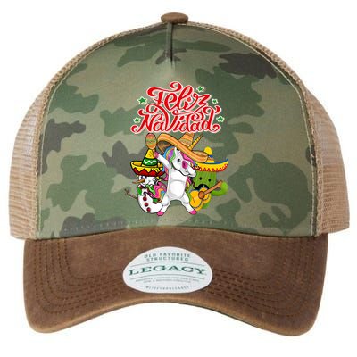 Feliz Navidad Y Prospero Ano Nuevo Legacy Tie Dye Trucker Hat