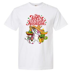 Feliz Navidad Y Prospero Ano Nuevo Garment-Dyed Heavyweight T-Shirt