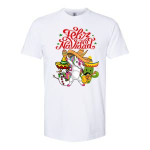 Feliz Navidad Y Prospero Ano Nuevo Softstyle CVC T-Shirt