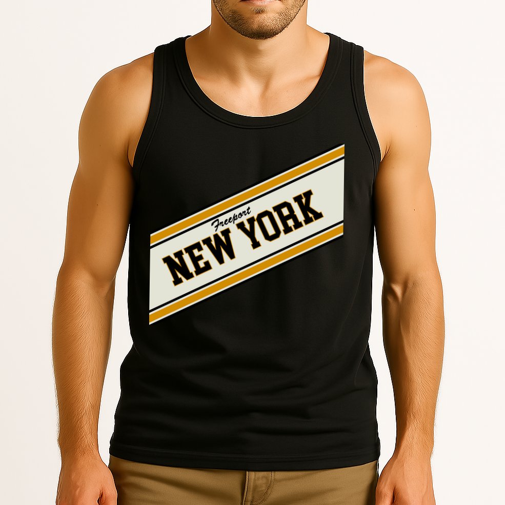 Freeport New York Varsity Logo Tank Top