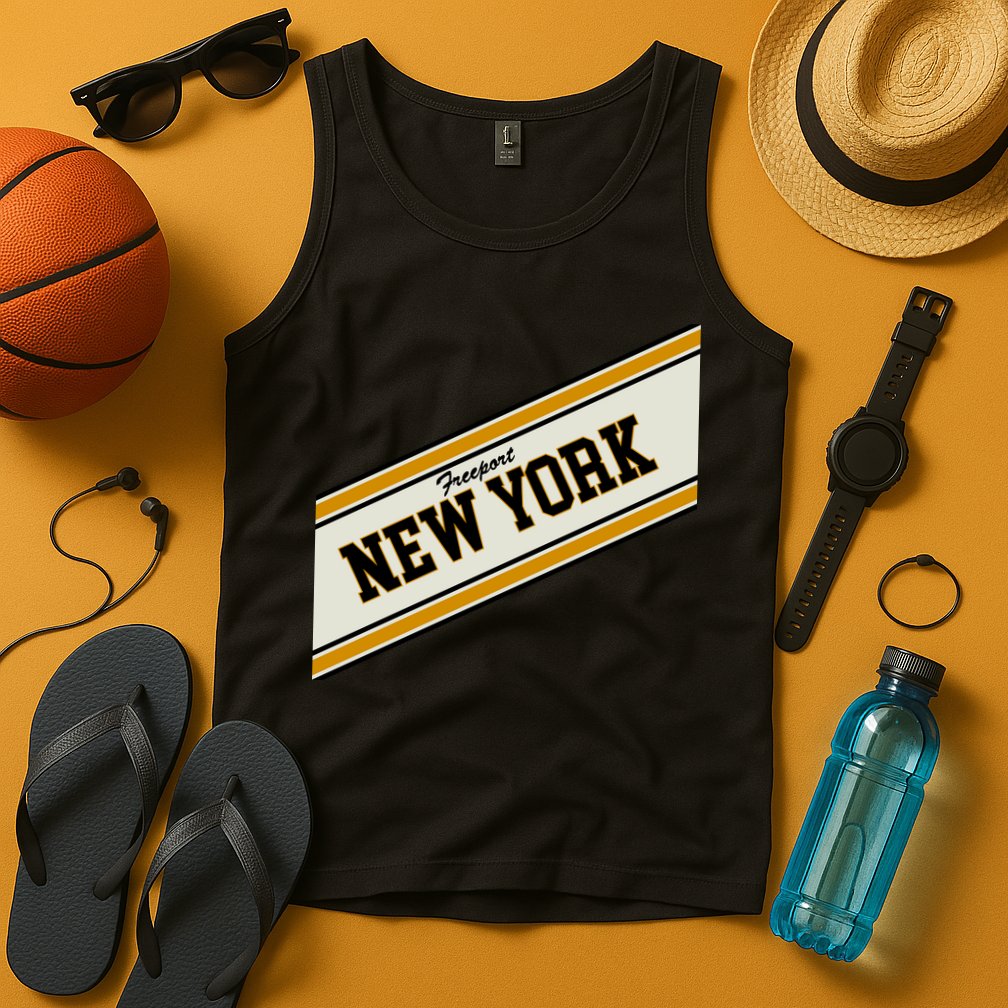 Freeport New York Varsity Logo Tank Top