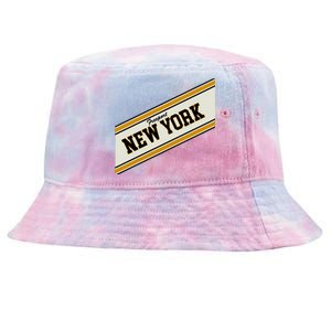 Freeport New York Varsity Logo Tie-Dyed Bucket Hat