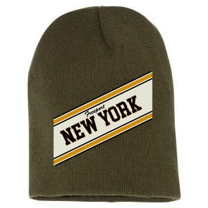 Freeport New York Varsity Logo Short Acrylic Beanie