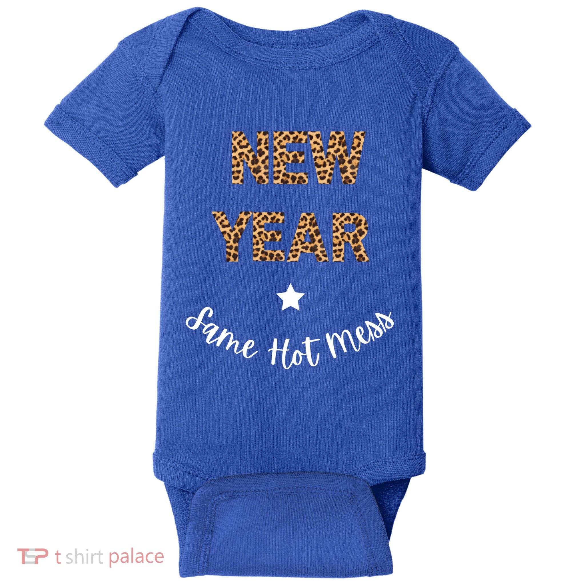 Funny New Year New Same Hot Mess New YearS Eve Cool Gift Baby Bodysuit