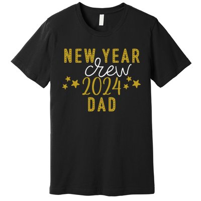 Funny New Year Crew Dad Christmas Crew Happy New Year Crew New Years Eve Premium T-Shirt