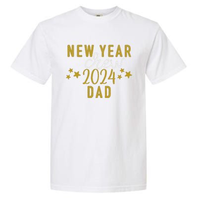 Funny New Year Crew Dad Christmas Crew Happy New Year Crew New Years Eve Garment-Dyed Heavyweight T-Shirt