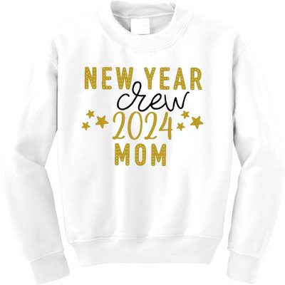 Funny New Year Crew Mom Christmas Crew Happy New Year Crew New Years Eve Kids Sweatshirt