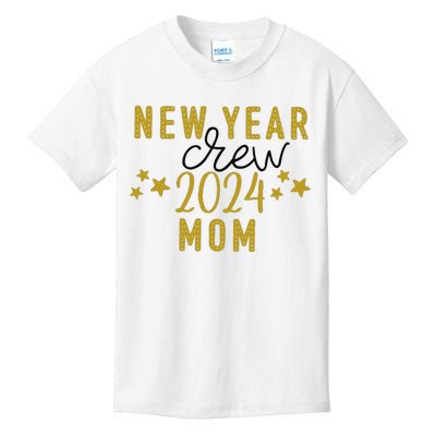 Funny New Year Crew Mom Christmas Crew Happy New Year Crew New Years Eve Kids T-Shirt