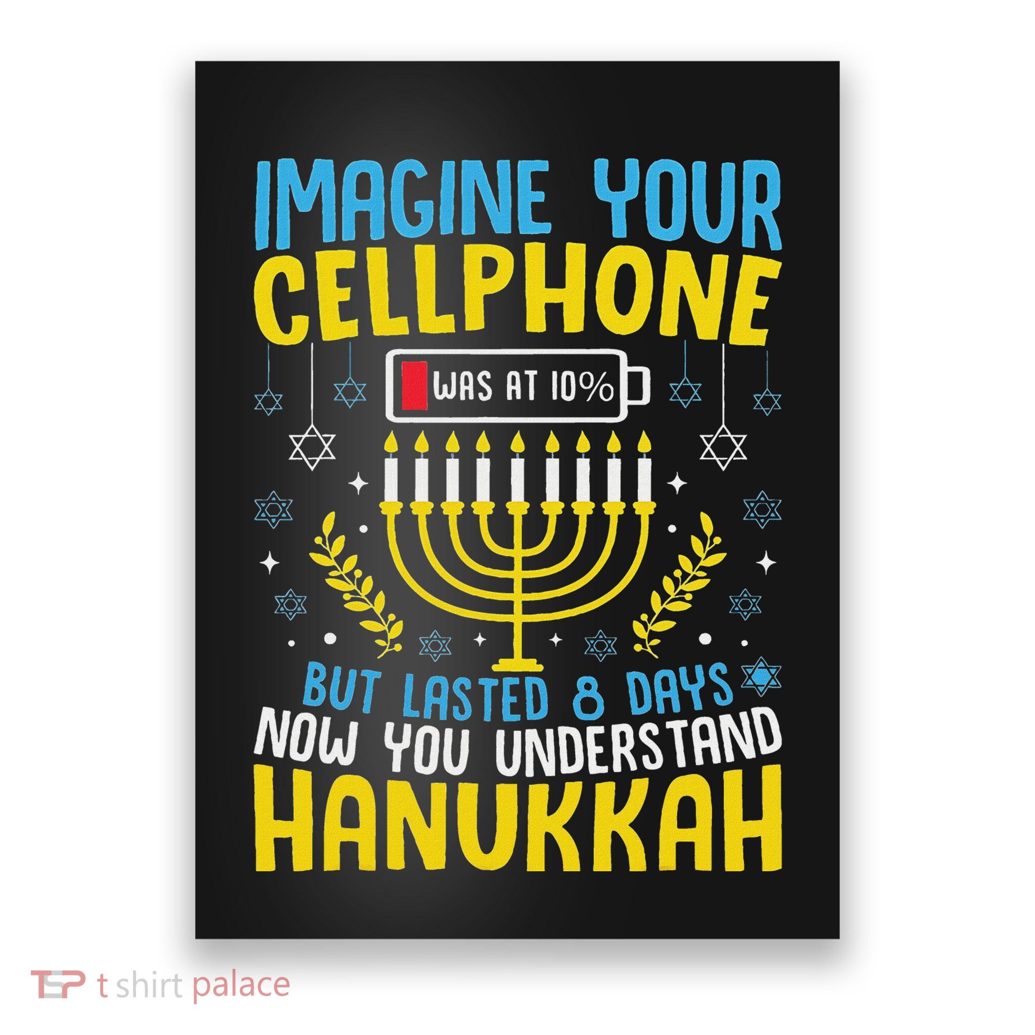 Funny Now You Understand Hanukkah Cellphone Chanukkah Poster
