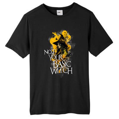 Funny Not Your Basic Witch Funny Halloween Cool Gift Tall Fusion ChromaSoft Performance T-Shirt