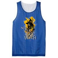 Funny Not Your Basic Witch Funny Halloween Cool Gift Mesh Reversible Basketball Jersey Tank