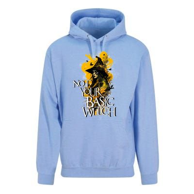 Funny Not Your Basic Witch Funny Halloween Cool Gift Unisex Surf Hoodie