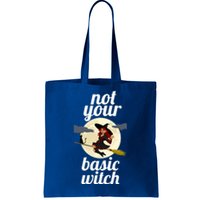 Funny Not Your Basic Witch Pagan Wicca Gift Tote Bag