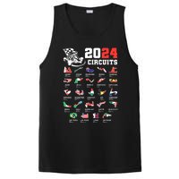 Formula One 2024 Calendar For Race Car Fan Circuits Race PosiCharge Competitor Tank