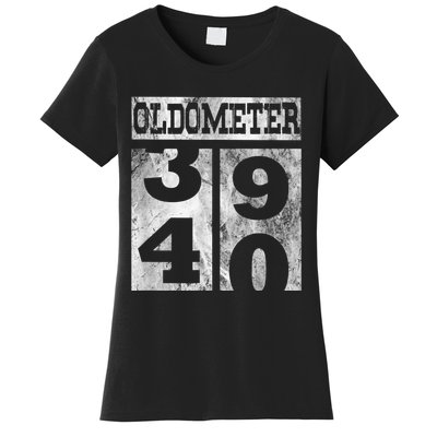 Funny Oldometer 40 years Shirt 40th Birthday Gift m.e.n Wom.e.n Women's T-Shirt