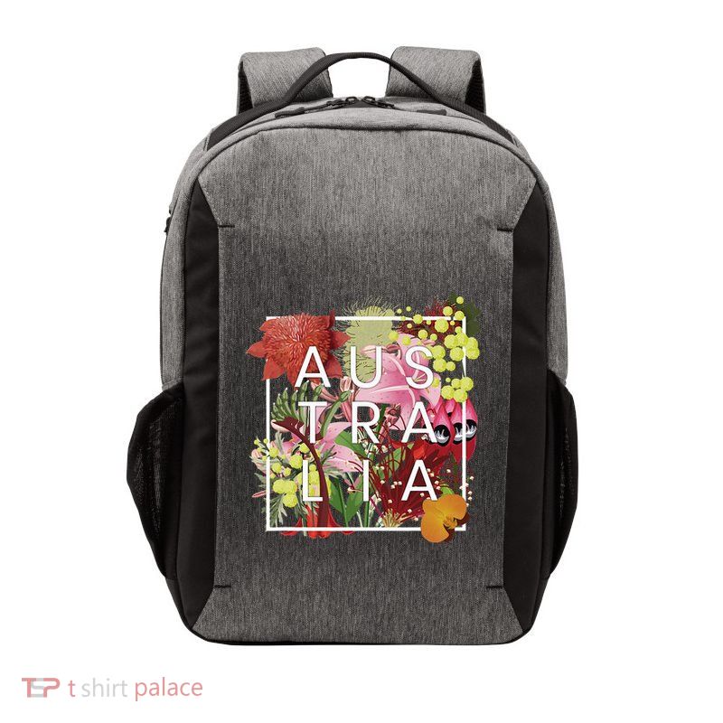 Flowers Of Australia Word Art Australian Pride Vector Backpack