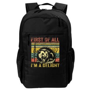 First Of All IM A Delight Daily Commute Backpack