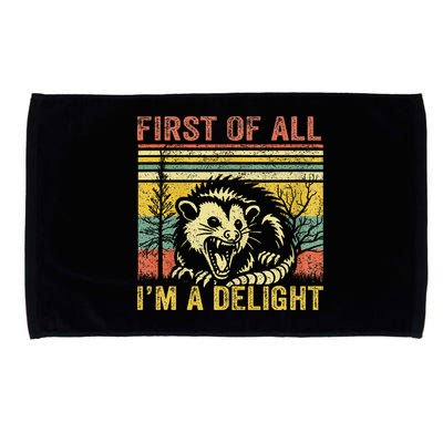 First Of All IM A Delight Microfiber Hand Towel