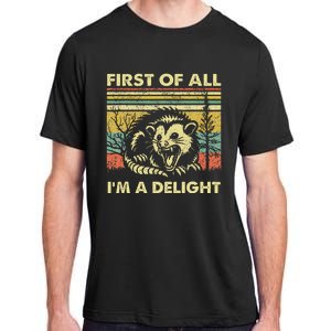 First Of All IM A Delight Adult ChromaSoft Performance T-Shirt