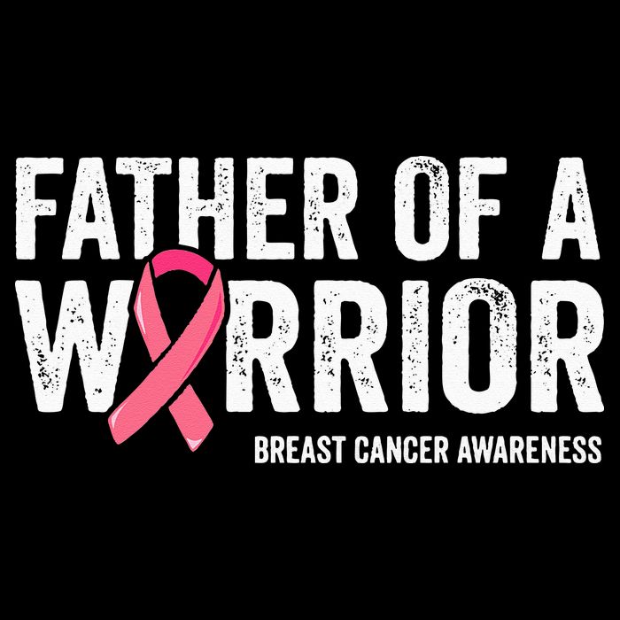 Father Of A Warrior Father Breast Cancer Dad 16 in Basic Backpack