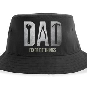 Fixer Of All The Things Cool Mom And Dad Gift Sustainable Bucket Hat