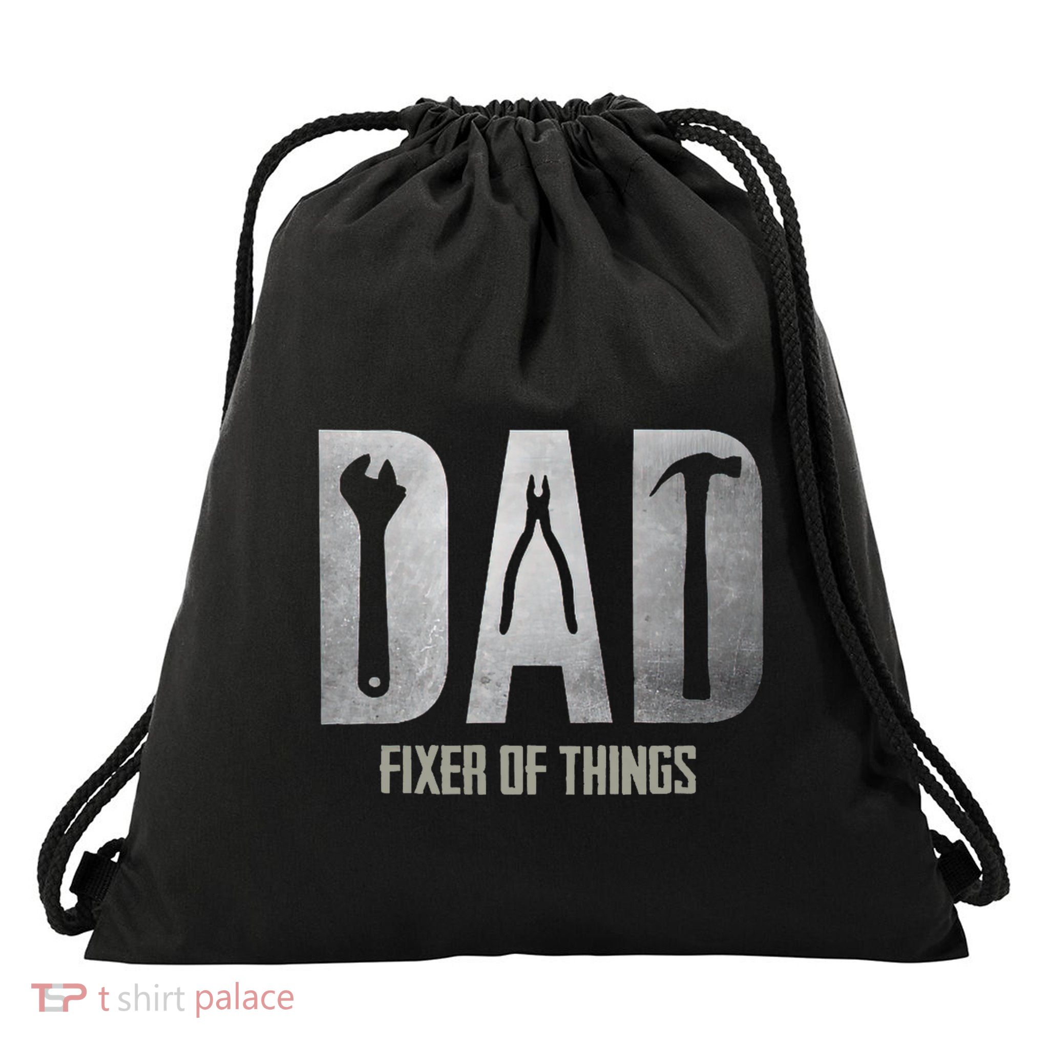 Fixer Of All The Things Cool Mom And Dad Gift Drawstring Bag